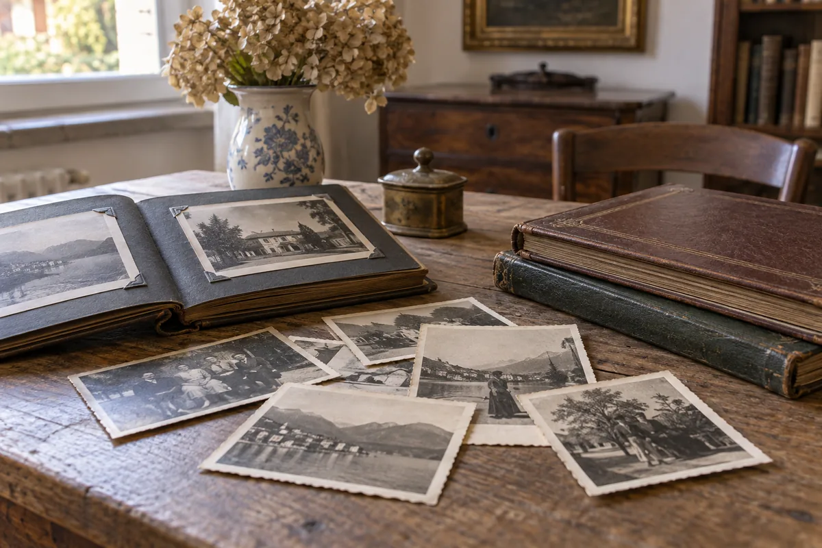 Fotografie antiche e album da collezione
