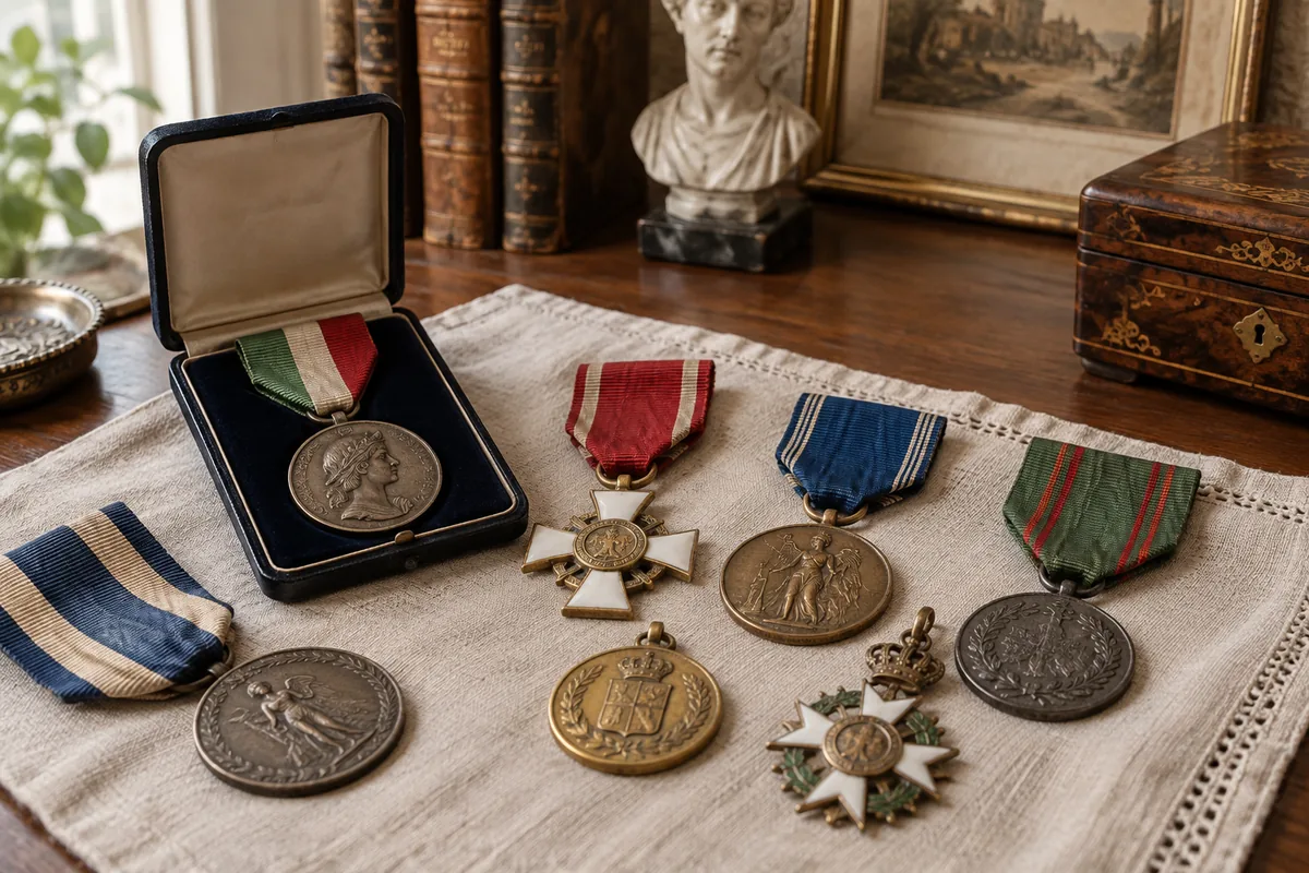 Medaglie storiche da collezione