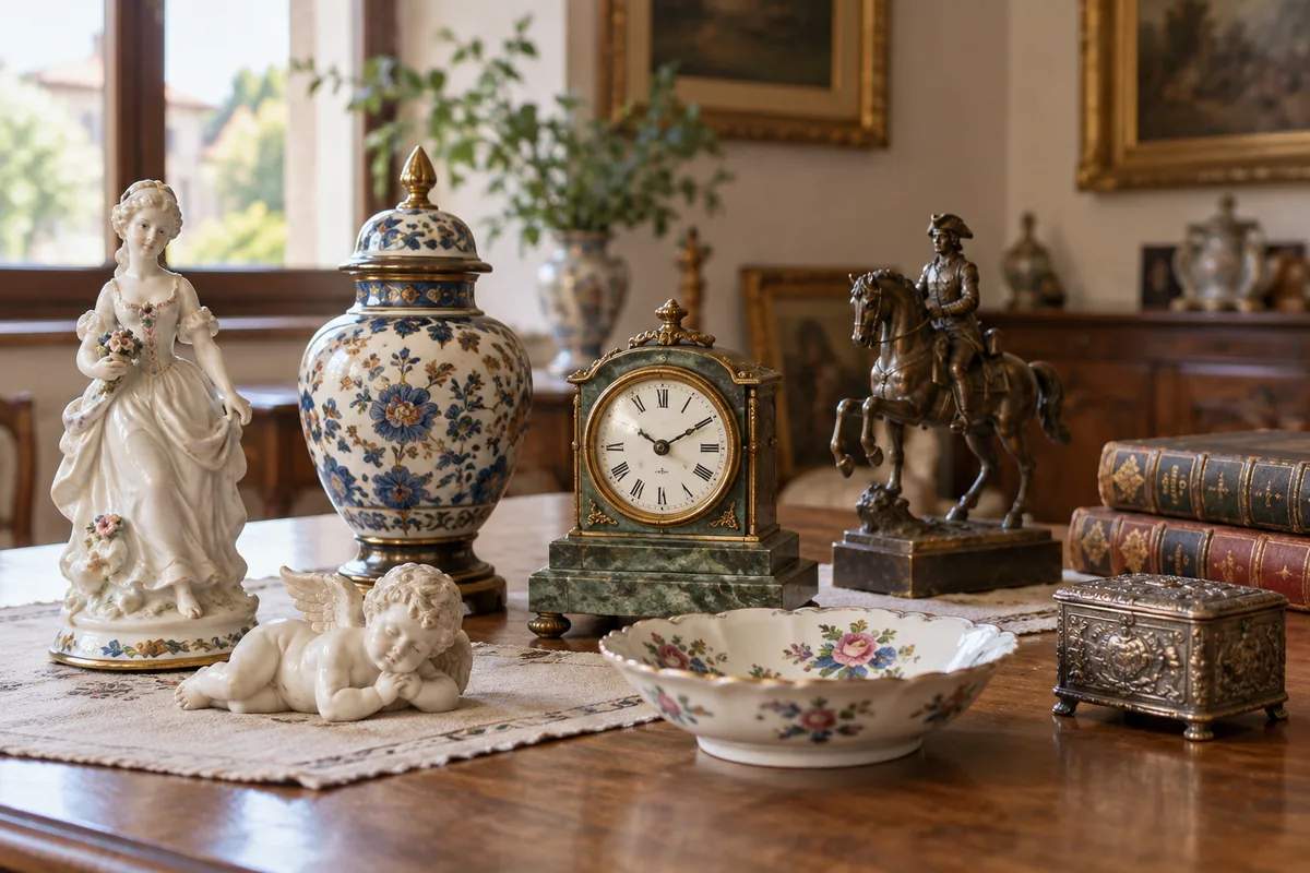 Soprammobili e piccoli oggetti da collezione