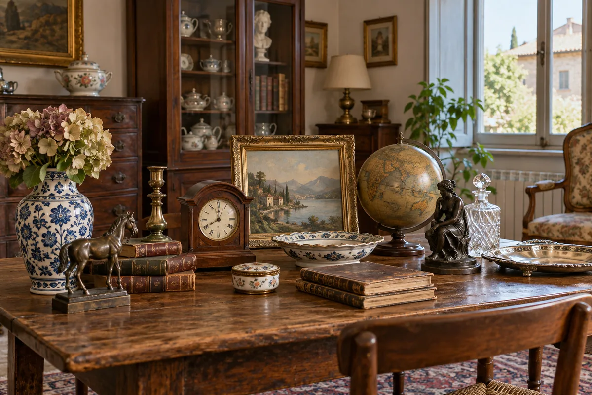 Oggetti vintage da collezione